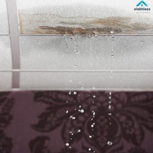 علامات تسربات المياه