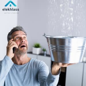 تسربات المياه داخل الجدران بالدمام