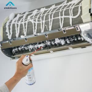 تنظيف مكيفات سبليت بالرياض / تنظيف شامل للمكيف للحفاظ علي جودة وهواء صحي ونظيف